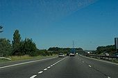A3(M) northbound heading for J4 - Coppermine - 4865.jpg