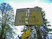 Motor vehicles sign Guildford - Coppermine - 22173.JPG