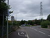 Roundabout and Pylon - Geograph - 920224.jpg