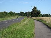 The B1228 Approaching Howden - Geograph - 202868.jpg