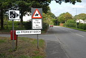 A474 Neath Road approaching Fforest Goch.jpg