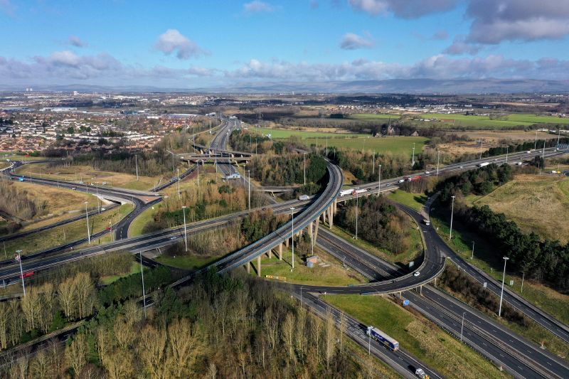 File:Baillieston Interchange - aerial from SE.jpg