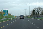 N25 Cork Southern Ring approaching Bandon Rd roundabout - Coppermine - 16187.JPG