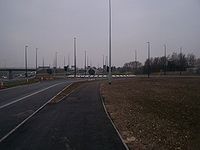New Roundabout on Valley Drive, near Singlewell - Geograph - 1110725.jpg