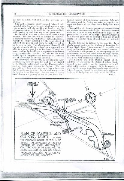 File:A6 Bakewell Bypass Proposal 1937 page 2 of 2 - Coppermine - 4645.jpg