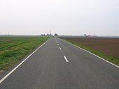 Ramsey Road, B1040, Whittlesey, Cambs - Geograph - 153222.jpg