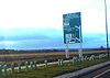 A876 junctions southbound - Coppermine - 20845.jpg