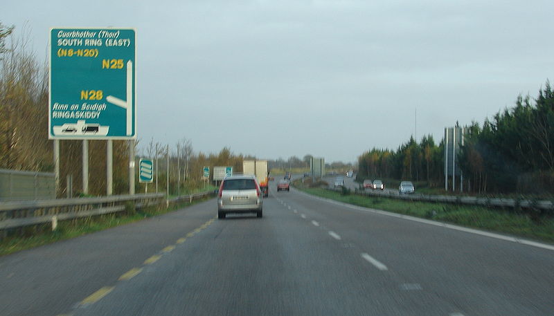 File:N25 Cork South Ring ADS for N28 exit - Coppermine - 16195.JPG