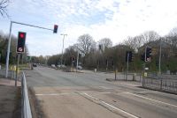 Traffic lights, Farnham bypass - Geograph - 3614809.jpg