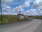 Telephone Exchange, near Penwhapple Reservoir - Geograph - 378630.jpg