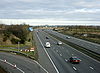The M6 from the overbridge at Aston Bank - Geograph - 1092805.jpg