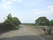 The old A5 with Penrhyn Castle in the background - Geograph - 814505.jpg