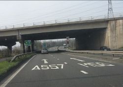 M56 bridge, A557 - Geograph - 2883037.jpg