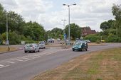 Roundabout on A27 at Luzborough - Geograph - 1945532.jpg