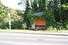 Bus shelter at the junction of Lankelly Lane and the B3415 in Fowey - Geograph - 800068.jpg