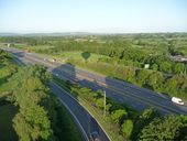 Mid Devon - M5 Motorway at Junction 27 - Geograph - 2421737.jpg