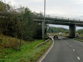 Bridge over the A77 Kilmarnock Bypass - Geograph - 6385059.jpg