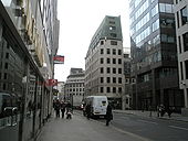 Looking westwards down Cannon Street - Geograph - 643378.jpg