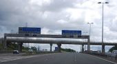 The start of the M6 (Toll) heading south - Geograph - 2654763.jpg