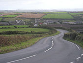 Down the hill to Bosavern - Geograph - 912149.jpg