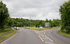 Roundabout off M3 Junction 10, Winchester - Geograph - 879670.jpg