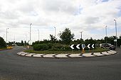 Winterbrook roundabout - Geograph - 867258.jpg