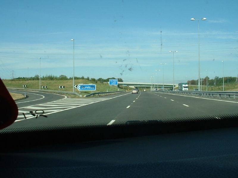 File:M6 Toll heading north at Norton Canes turn-off Coppermine.JPG