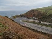 A9 Berriedale Braes Improvement - February 2019 hairpin from cemetery.jpg