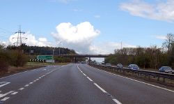 A1 turn off for A52 - Geograph - 3454461.jpg