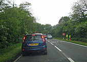 Seaton Road (B1244) near Hornsea - Geograph - 1317061.jpg
