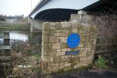 Memorial plaques by the M6 - Geograph - 2797879.jpg