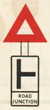 1954 Highway Code - Road junction.jpg