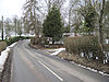 Bend in road east of Rhydycroesau - Geograph - 1722649.jpg