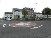 Mini roundabout, Castledawson - Geograph - 2613765.jpg