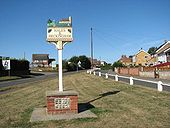 The Hales and Heckingham village sign - Geograph - 1505307.jpg