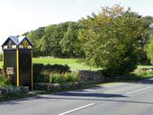 AA phone box near Hestholme Bridge - Geograph - 2150925.jpg