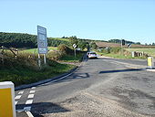 Staxton hill from the A64 - Geograph - 1474788.jpg
