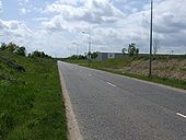 Straight Down the B1127 to the Roundabout - Geograph - 440166.jpg