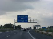 A13 approaching the A10 Berliner Ring (Berlin outer ring road) - Coppermine - 22601.JPG