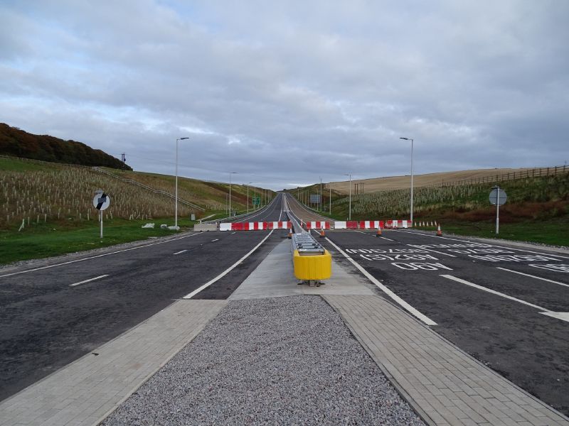 File:A90 Fastlink - Stonehaven Junction - looking north from roundabout.jpg