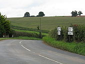 Rollercoaster road at Field House Farm - Geograph - 979111.jpg