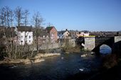 Ludford Bridge crosses the River Teme - Geograph - 1744287.jpg