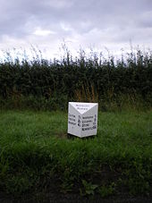 Norbury Parish milestone - Geograph - 921425.jpg