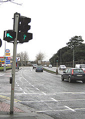 Square shaped traffic lights, Glasnevin North, Dublin - Coppermine - 16654.jpg