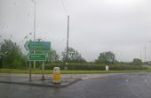 Choices at the roundabout - Geograph - 2572769.jpg