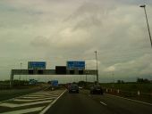 On the M42 crossing the M6 Toll road - Geograph - 1888012.jpg