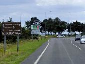 Queen Elizabeth Way Southbound, Approaching the Junction with the A148 - Geograph - 4678211.jpg