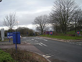 South Bound access to Strensham Services - Geograph - 1206053.jpg
