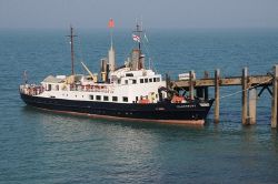 The MS Oldenburg moored in Landing Bay - Geograph - 4429456.jpg