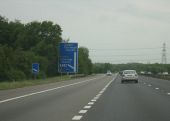Almost at junction 8 - A1(M) - Geograph - 2458253.jpg